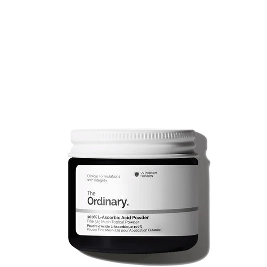 100% L-Ascorbic Acid Powder – Pure Vitamin C Booster for Brighter, Even-Toned Skin