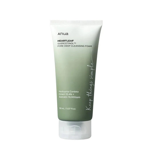 Anua Heartleaf Succinic Moisture Cleansing Foam – Gentle Cleanse with Hydration & Soothing Care