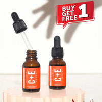 Nirvana Botanics Vitamin C + E Serum – 15ml | Anti Acne & Glowing Serum Vitamin C + E