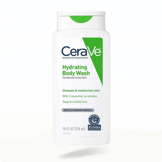 CeraVe Hydrating Body Wash – Gentle, Nourishing Cleanser for Normal to Dry Skin