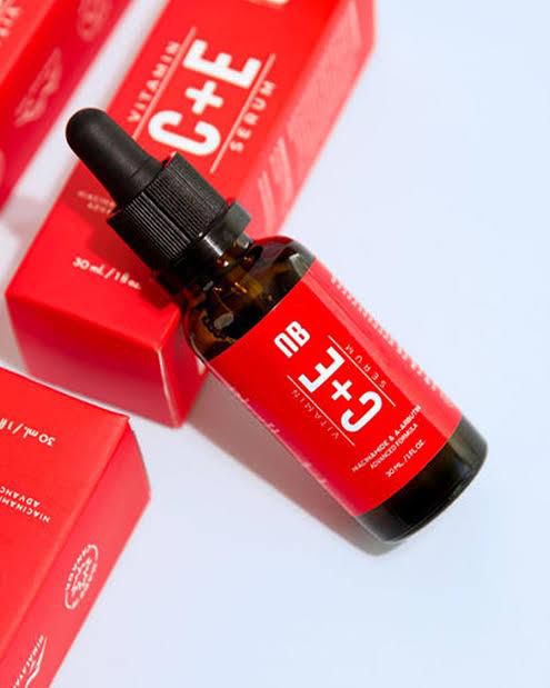 Nirvana Botanics Vitamin C + E Serum – 15ml | Anti Acne & Glowing Serum Vitamin C + E