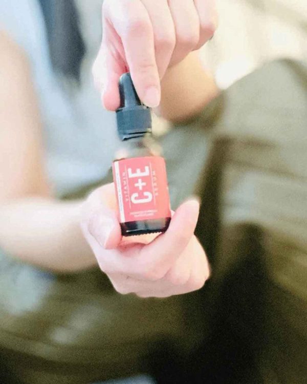 Nirvana Botanics Vitamin C + E Serum – 15ml | Anti Acne & Glowing Serum Vitamin C + E