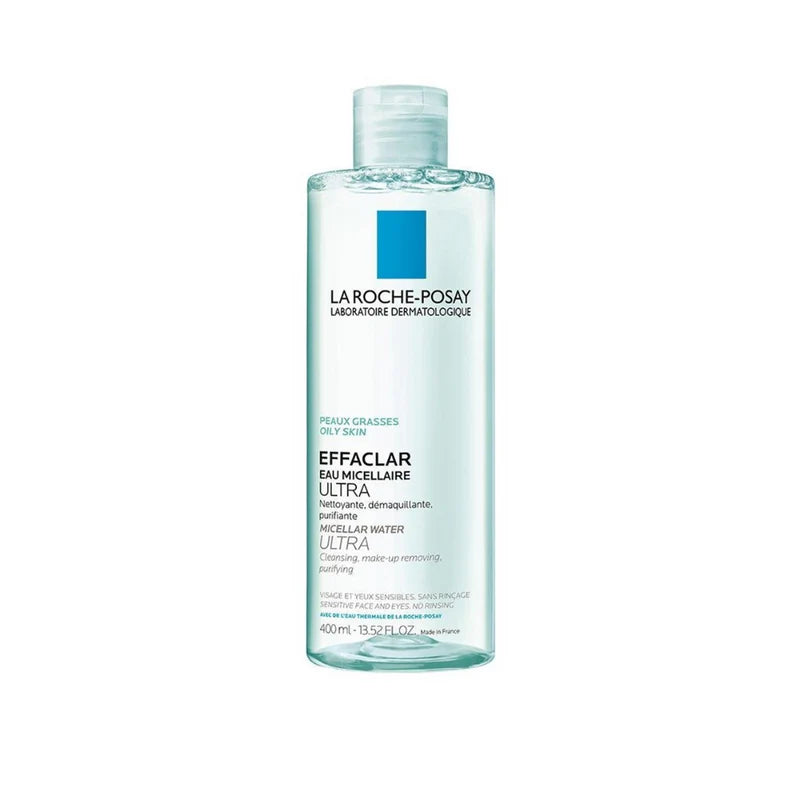 La Roche-Posay Effaclar Micellar Water Makeup Remover for Oily Skin – Gentle & Effective Cleansing