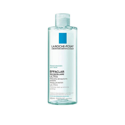 La Roche-Posay Effaclar Micellar Water Makeup Remover for Oily Skin – Gentle & Effective Cleansing