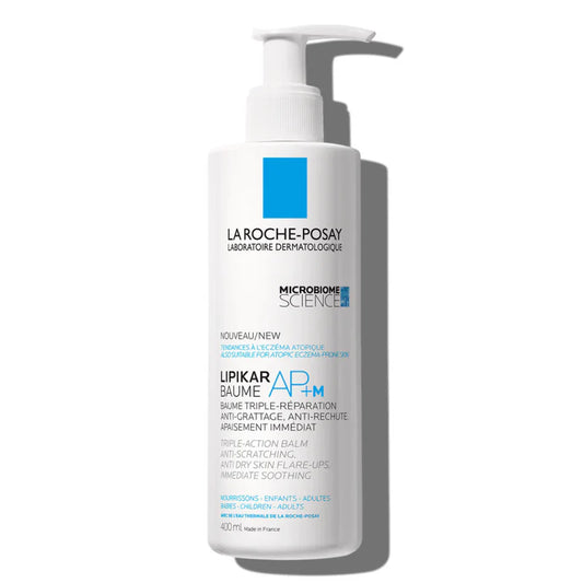 La Roche-Posay Lipikar Baume AP+M – Triple-Action Moisturizing Balm for Very Dry, Sensitive Skin (400ml)
