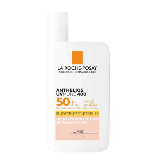 La Roche-Posay Anthelios UVMune 400 Tinted Fluid SPF50+ – Advanced Daily Sun Protection with Natural Tint (50ml)
