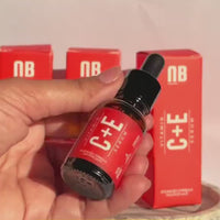 Nirvana Botanics Vitamin C + E Serum – 15ml | Anti Acne & Glowing Serum Vitamin C + E
